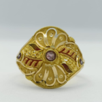 BOMBAY FLORIA GOLD RING