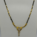BLACK BEADS GOLD MANGALSUTRA