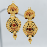 GOLD FLORAL  JHALA