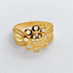 FLORAL FINGER GOLD RING