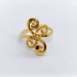 UNIQUE STYLE GOLD FINGER RING