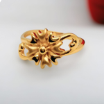 FLORAL FINGER GOLD RING