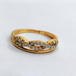 INFINITY CRISS CROSS FINGER RING
