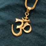 OM GOLD PENDANT