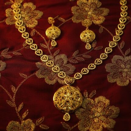 TIRKISH PARTY WEAR LONG NACKLACE SET